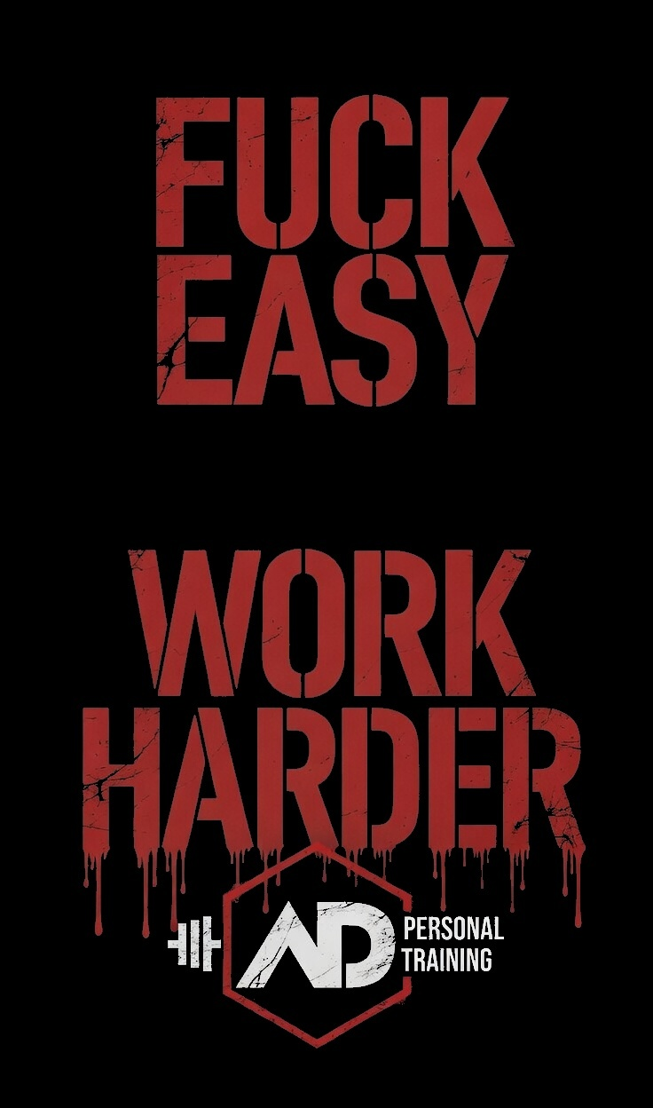 ADPT motto: Fuck Easy, Work Harder